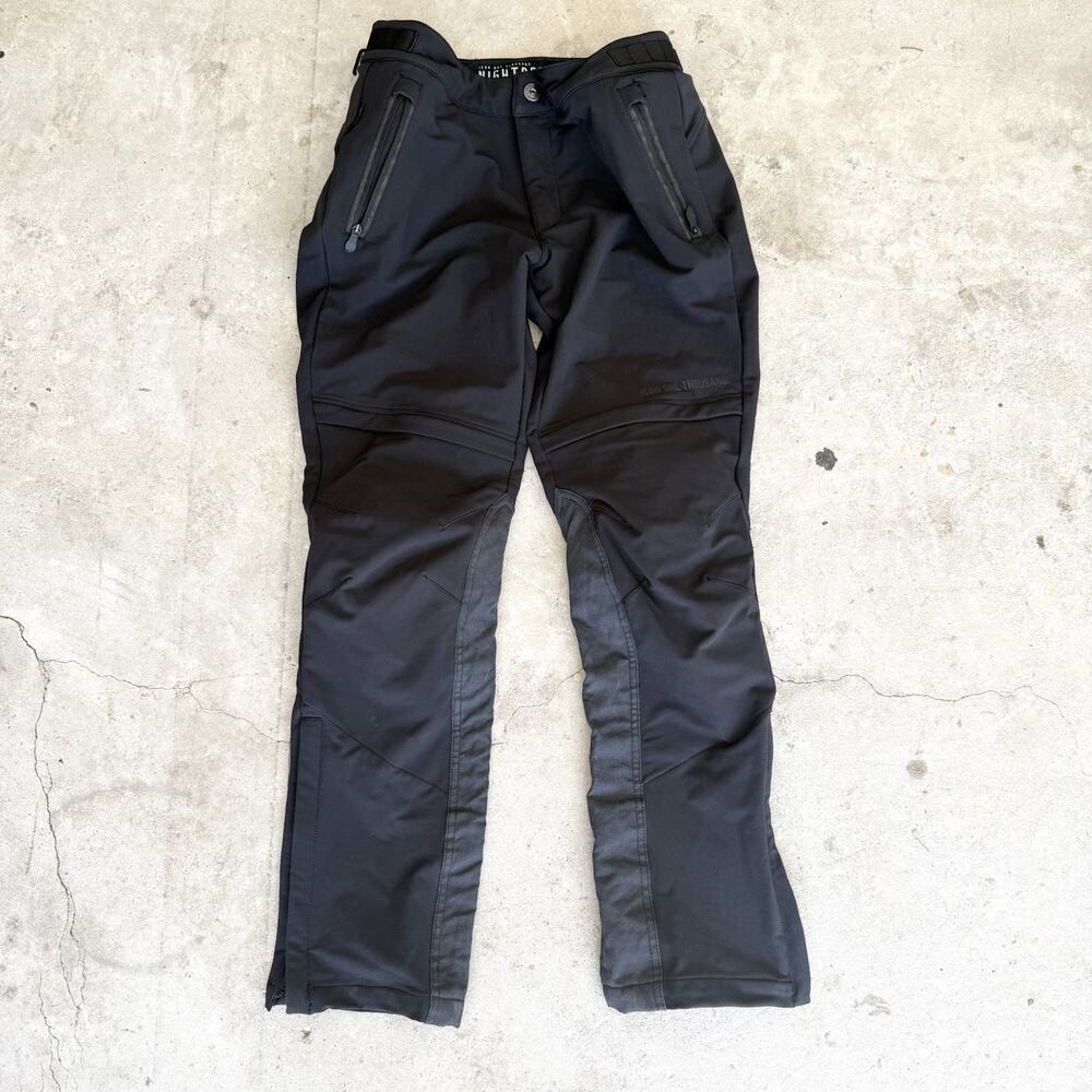 Icon One Thousand Nightbreed Black Pants Motorcycle Protection Mens Size 30
